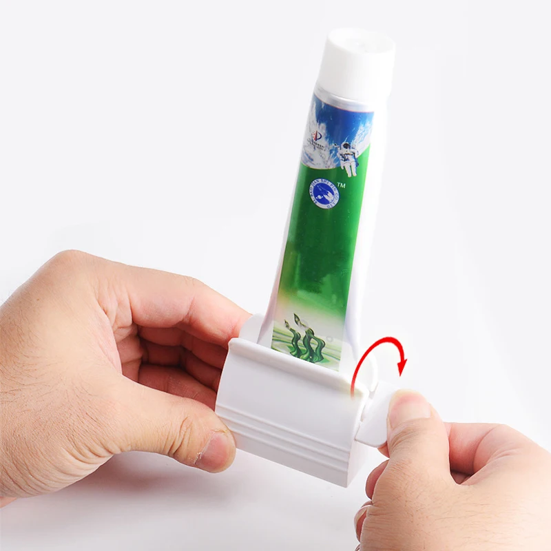 1個マルチ機能的な歯磨きディスペンサー顔料ンニングコストプロセニングコスチューブ風呂付属品