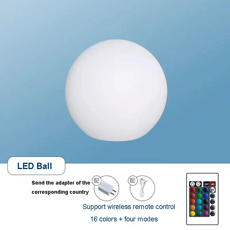 LEDボールを光で室内のフランプ、屋外庭園の装飾家庭の景観照明USB充電気スタンド三光ボール