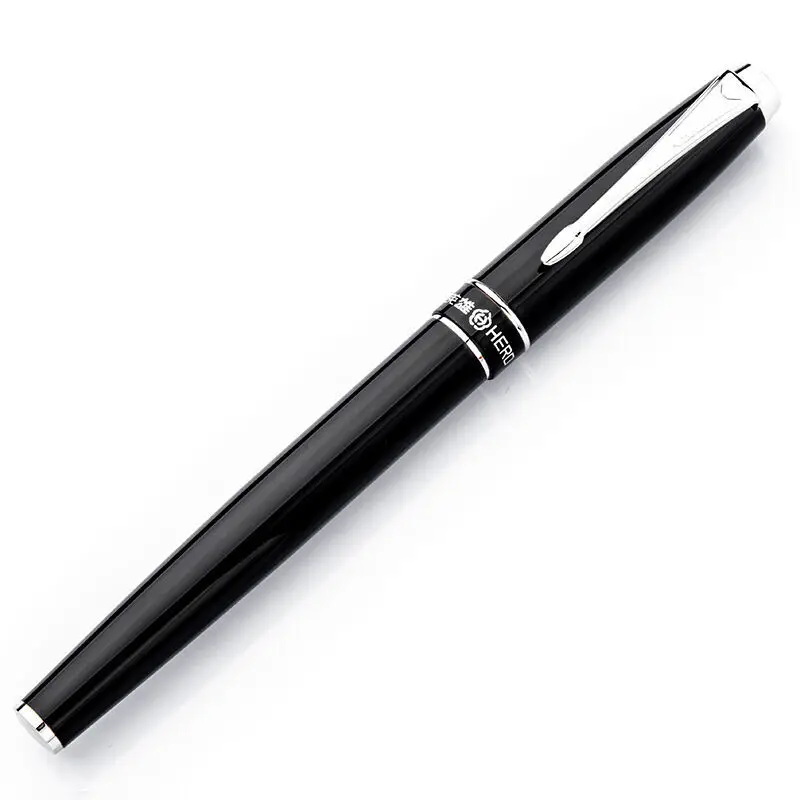 ヒーロー7025書筆の高級1mm0.5mmベンドペン先に書いたブログ記事ギフト事業オフィス用品文房具