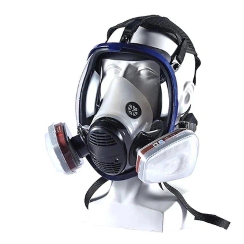 働化ガスマスク、6800フルフェイスマスク、安全性の保護目の保護具保護眼鏡、ゴ、フルフェイスマスクをカーボンフィルター 春a産業