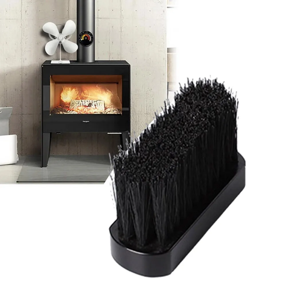 暖炉ブラシの木柄チムニークリーナー掃引ロータリー、暖炉内壁洗浄ブラシ炉端を囲炉裏のブラシ