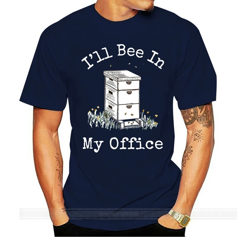 男性も女性のTシャツ冷TシャツBeekeeper Tシャツょっとミツバチに私のオフィス011676
