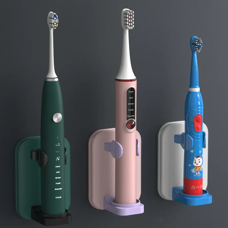 調整可能な歯ブラシ歯磨き粉ホルダー壁マウント-歯ブラシホルダーブラケットバTraceless歯ブラシの主催者