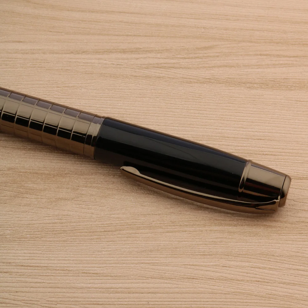 高品質022金属ボールペンガングレースピン黒文具事務所学用品のインクペン