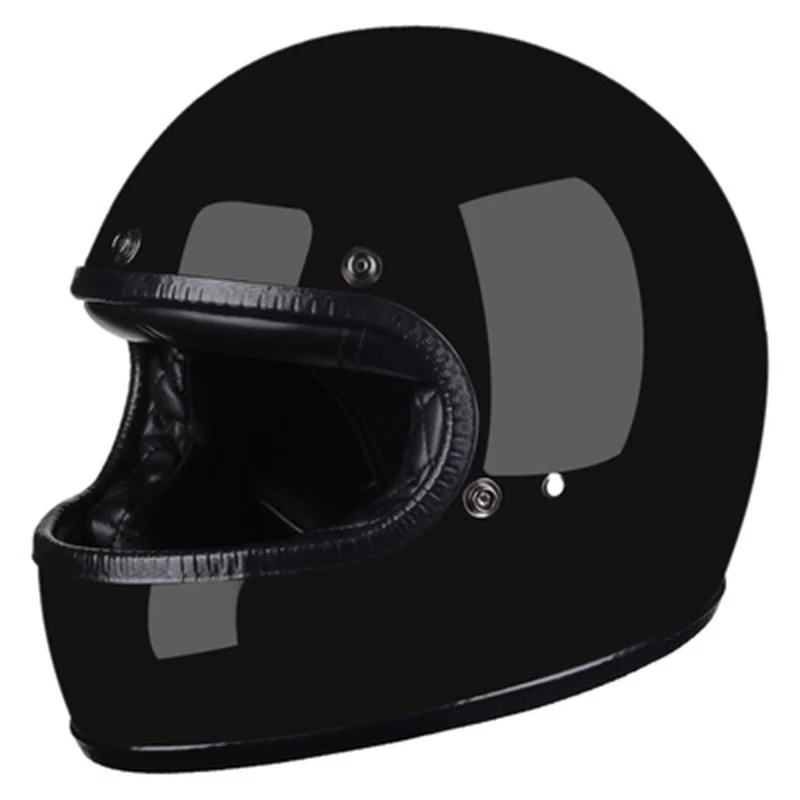 黒のガラス繊維の全面ヘルメットバイクレースのドットCapaceteデMoto MotociclistaパラモトクロスKask Casco感のあるつや消しブラック